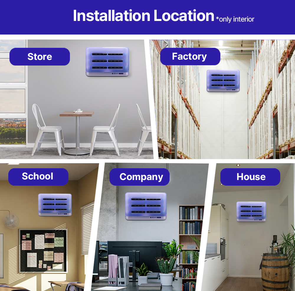 Indoor insect trap Smart Catch ADDITION UV LED