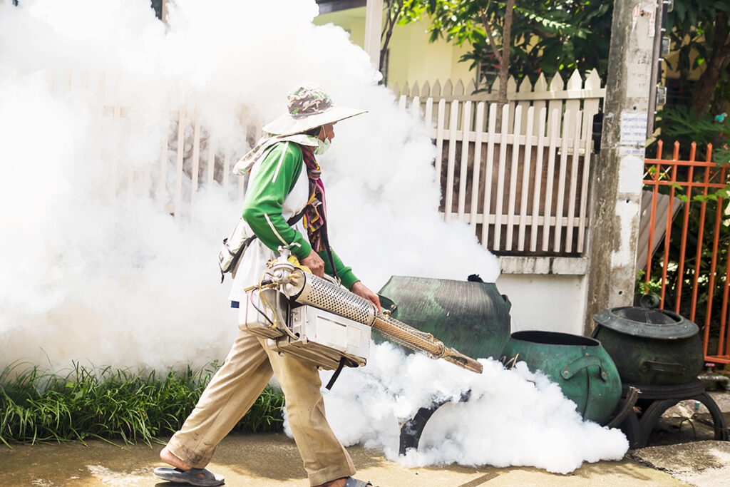 thermal fogging disinfection